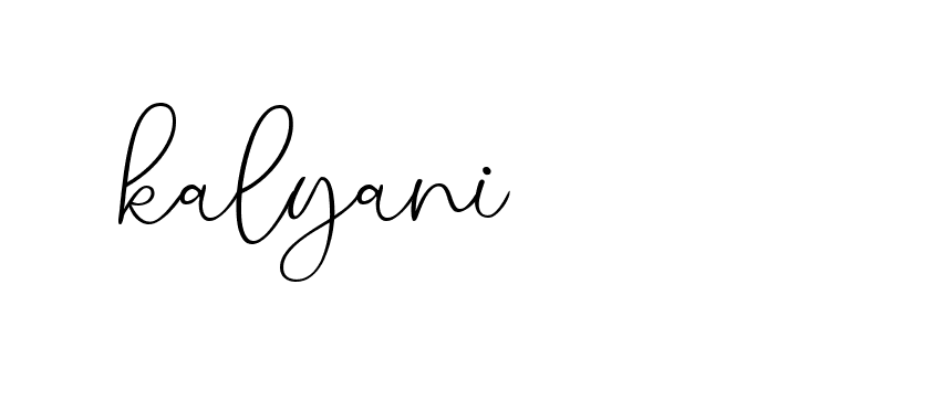 82+ Kalyani Name Signature Style Ideas