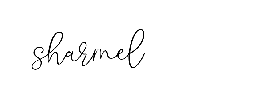 91+ Sharmel Name Signature Style Ideas | Ideal Electronic Signatures