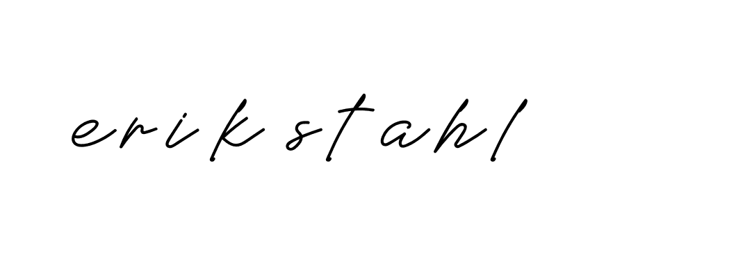 92+ Erik-stahl Name Signature Style Ideas