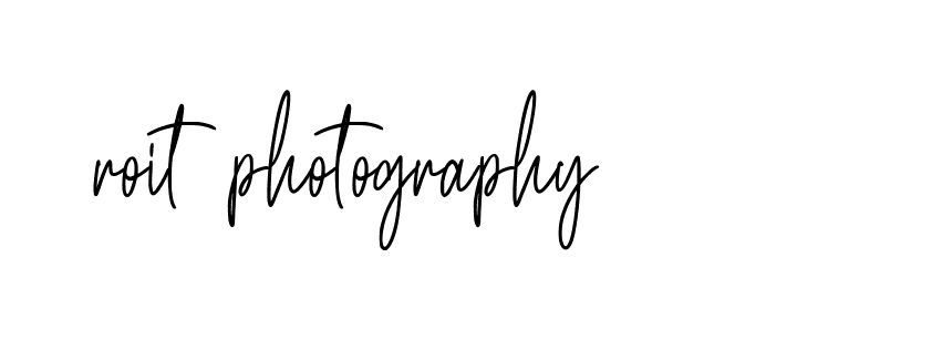 95+ Roit-photography Name Signature Style Ideas | Ideal Autograph