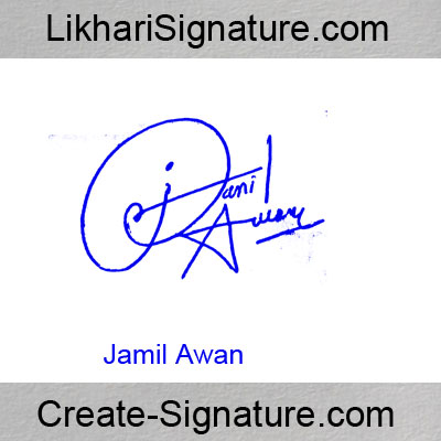 Jamil Awan Signature Style